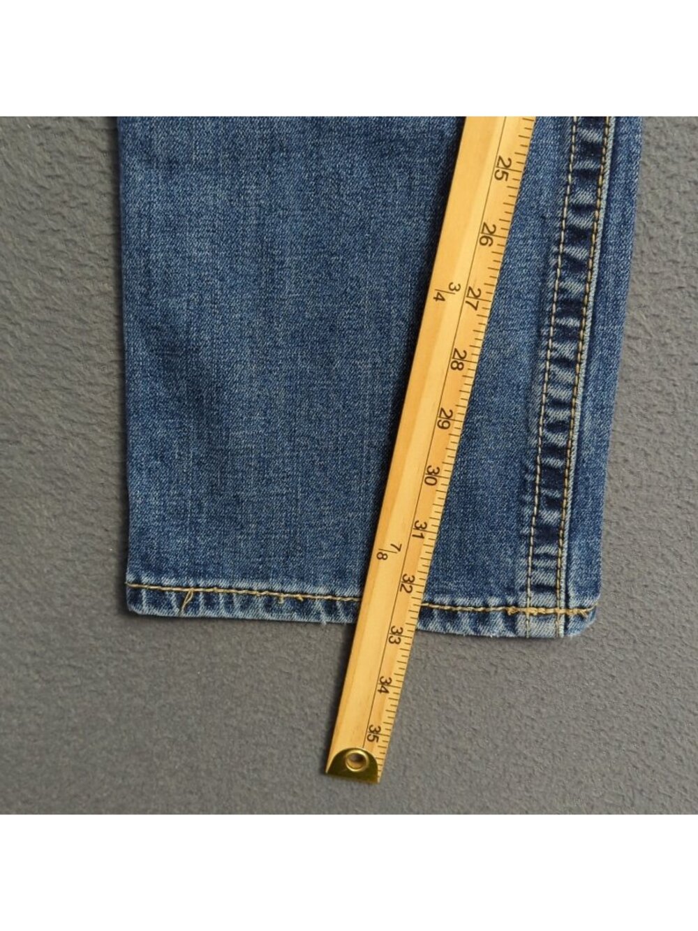 Ariat Jeans Men's 32x34 Blue M4 Low Rise Stretch Longspur Stackable Straight Leg - Picture 7 of 13
